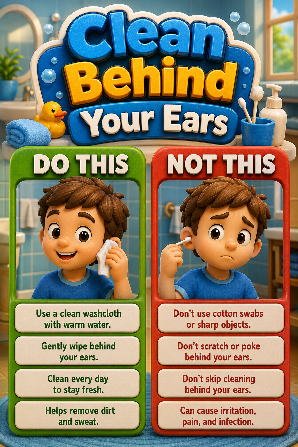 Clean Behind Your Ears poster