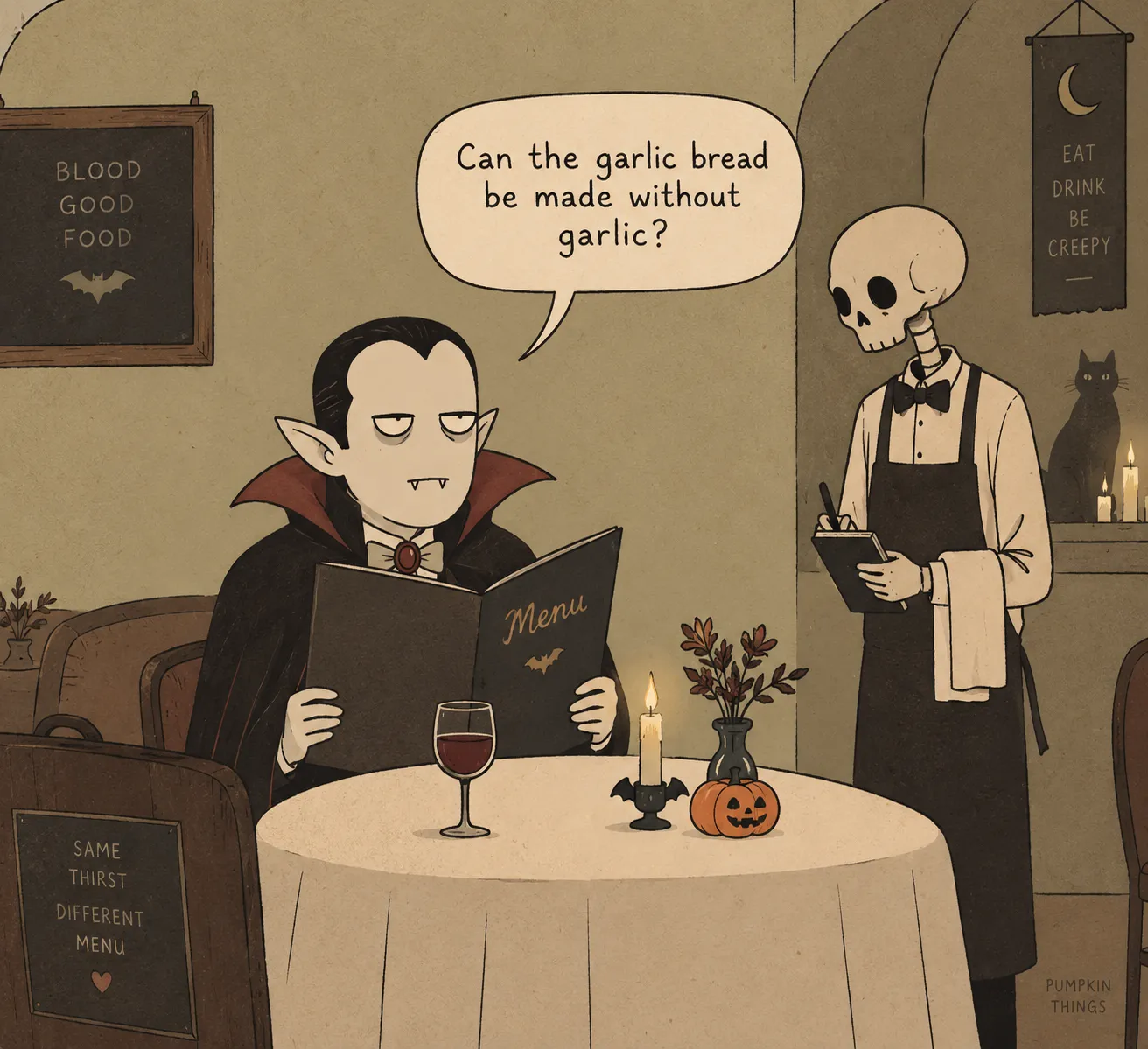 Halloween meme example