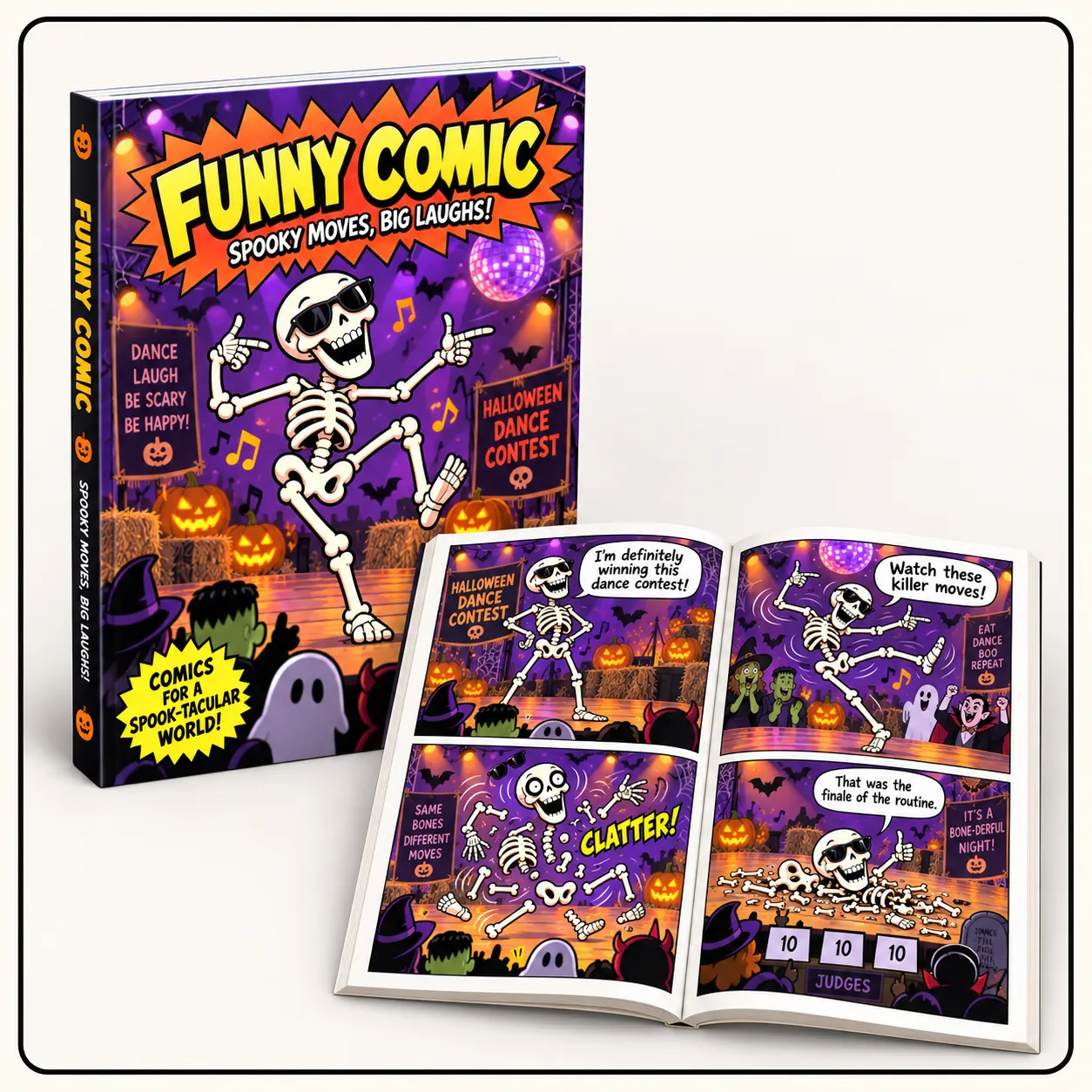 Halloween KDP book mockup