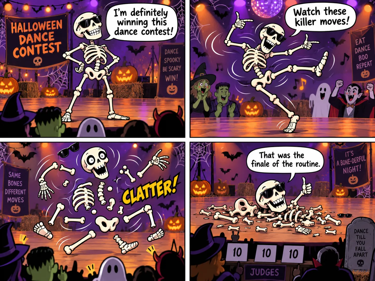 Halloween comic example