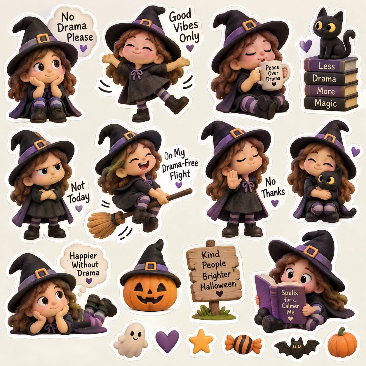 Randomized Halloween creative example