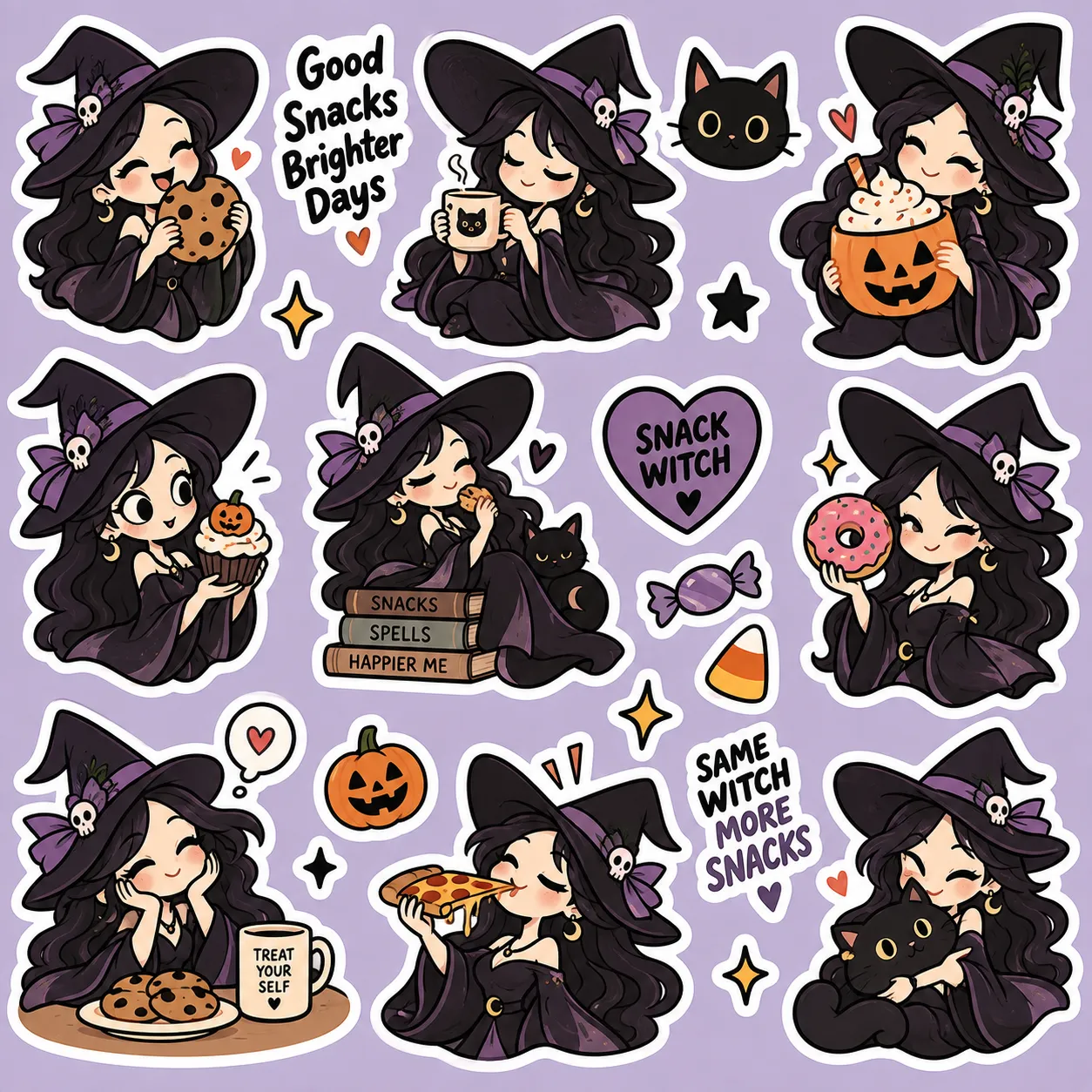 Bold Cartoon Sticker