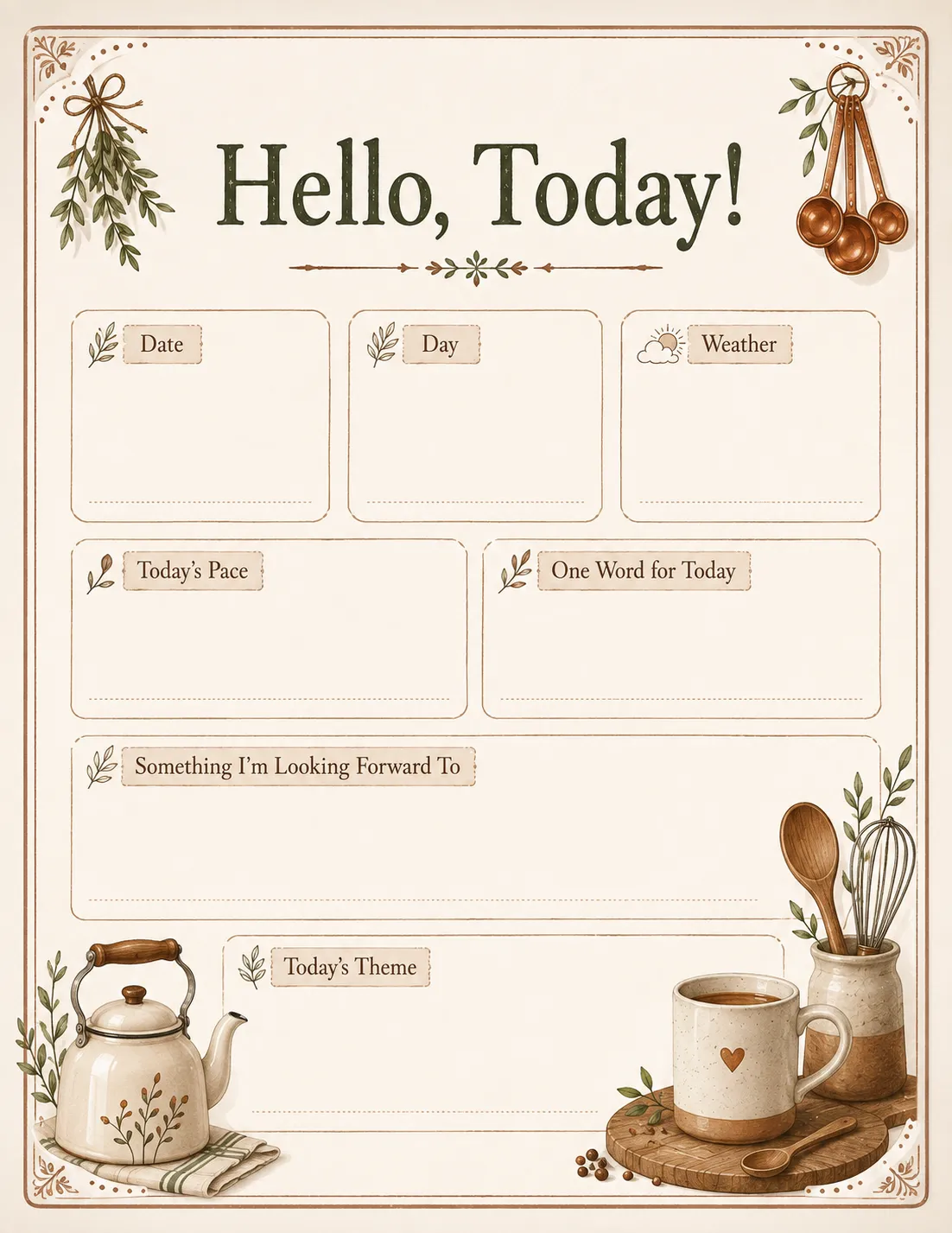 Cozy Kitchen & Cooking