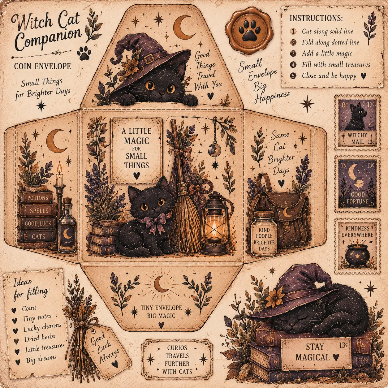 Cute Spooky Envelopes