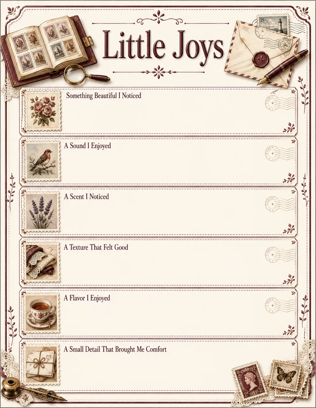 Letter Writing & Pen Pal Cozy