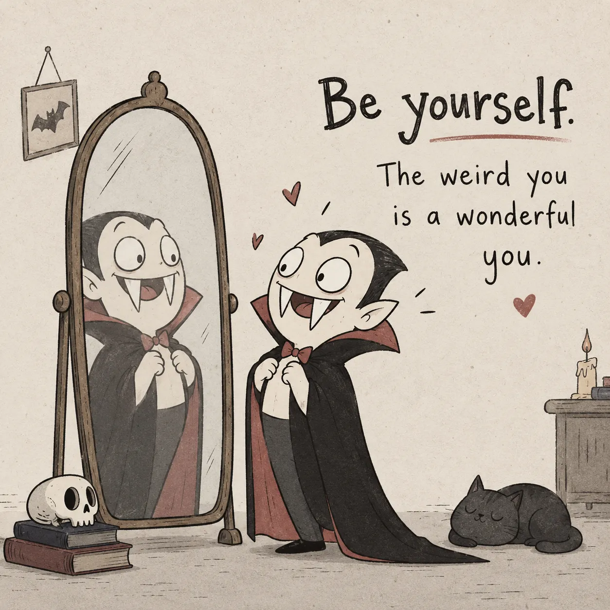 Halloween quote design example