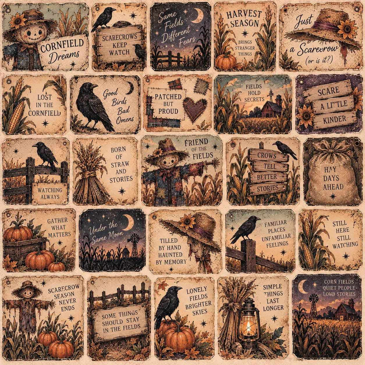 Cute Spooky Small Tags and Labels