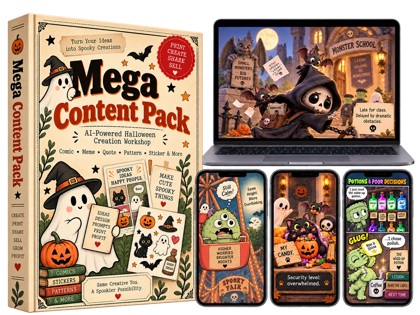 Halloween Creator Studio Mega Content Pack
