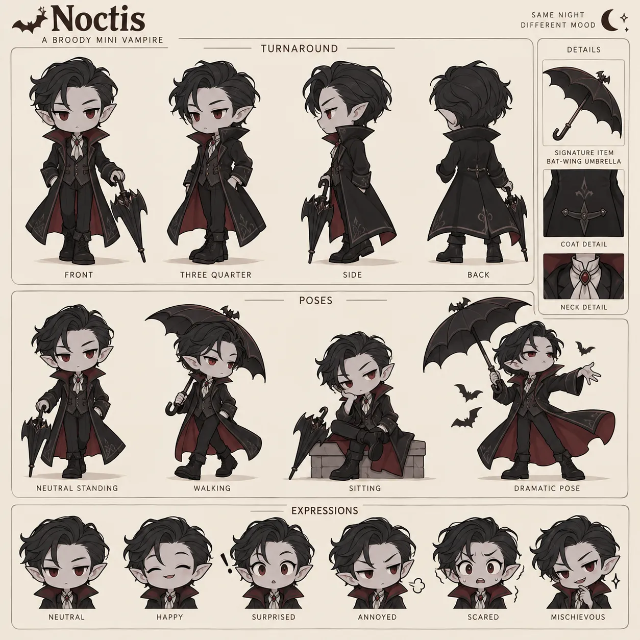 Halloween mascot character example